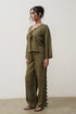 Linen Ladder Pants